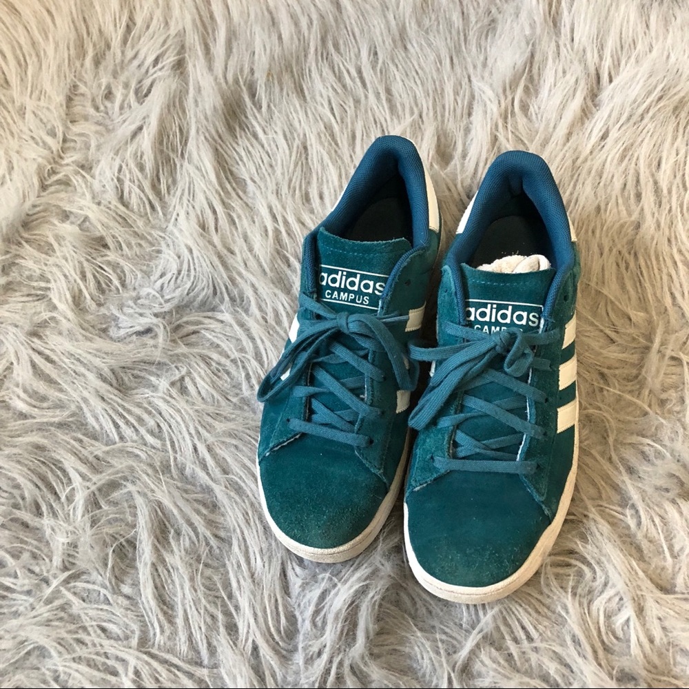 Turquoise Campus Adidas Sneakers